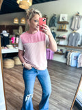 BLOSSOM RIBBED TOP (S-XL)